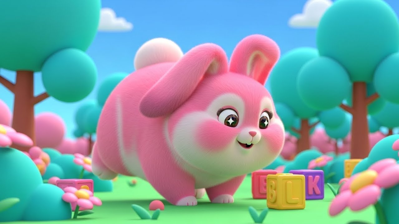 ABC Treasure Hunt! Hop Hop Bunny Finds Hidden Letters 🐰🔤 | Kids Sing-Along