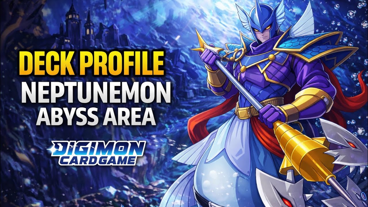 DECK PROFILE NEPTUNEMON ABYSS ÁREA - DIGIMON TCG 2026
