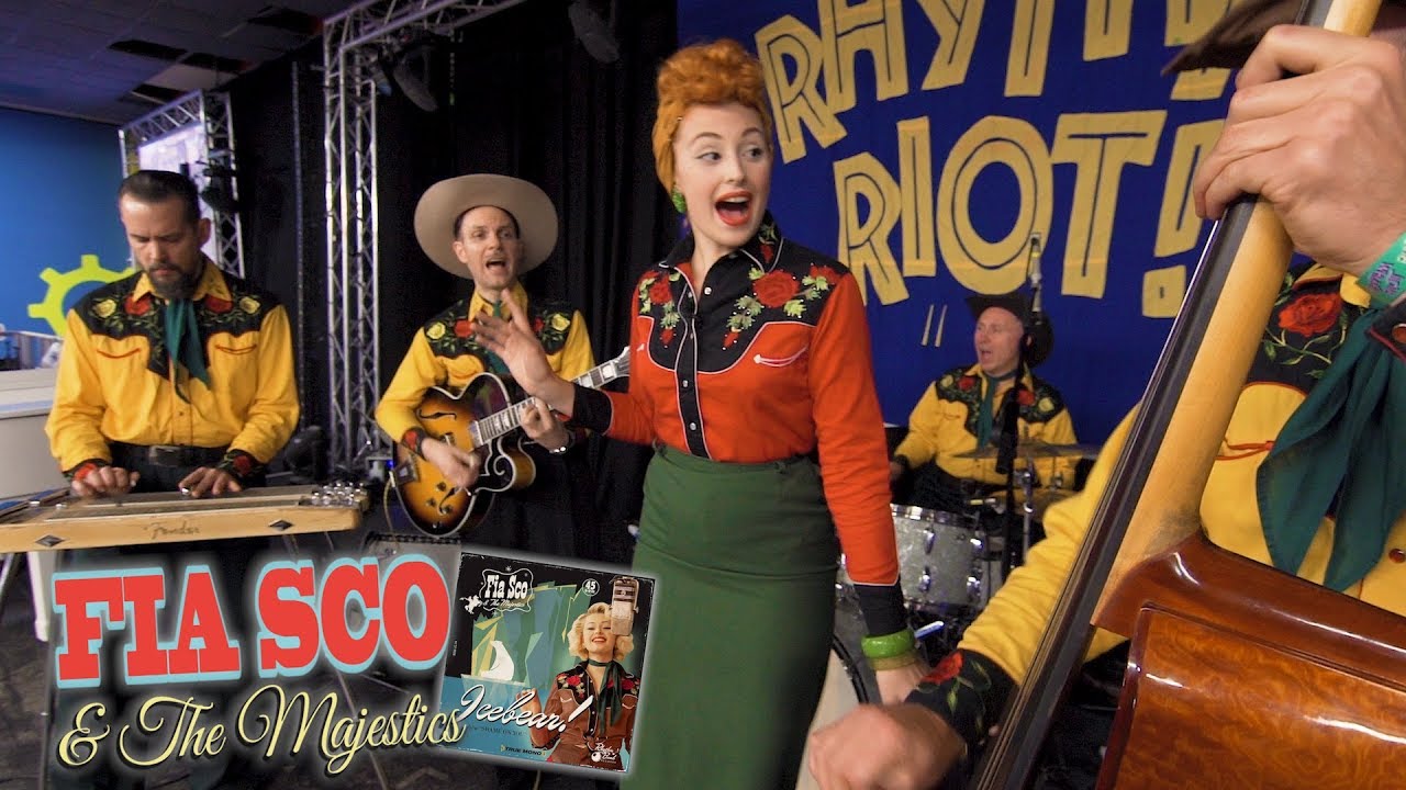 'Ice Bear' FIA SCO & THE MAJESTICS (Rhythm Riot) BOPFLIX sessions