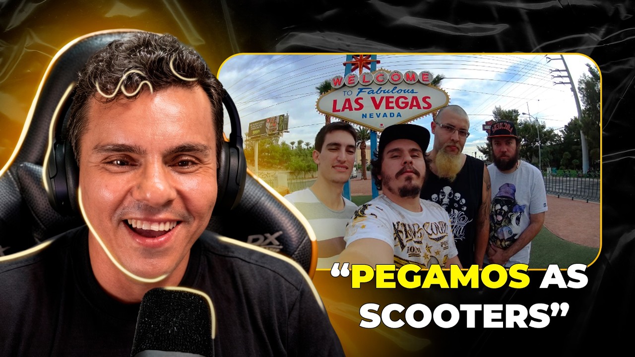 REAGINDO O ROLE DE SCOOTER QUE FIZEMOS EM VEGAS, FOI INSANO DEMAIS!