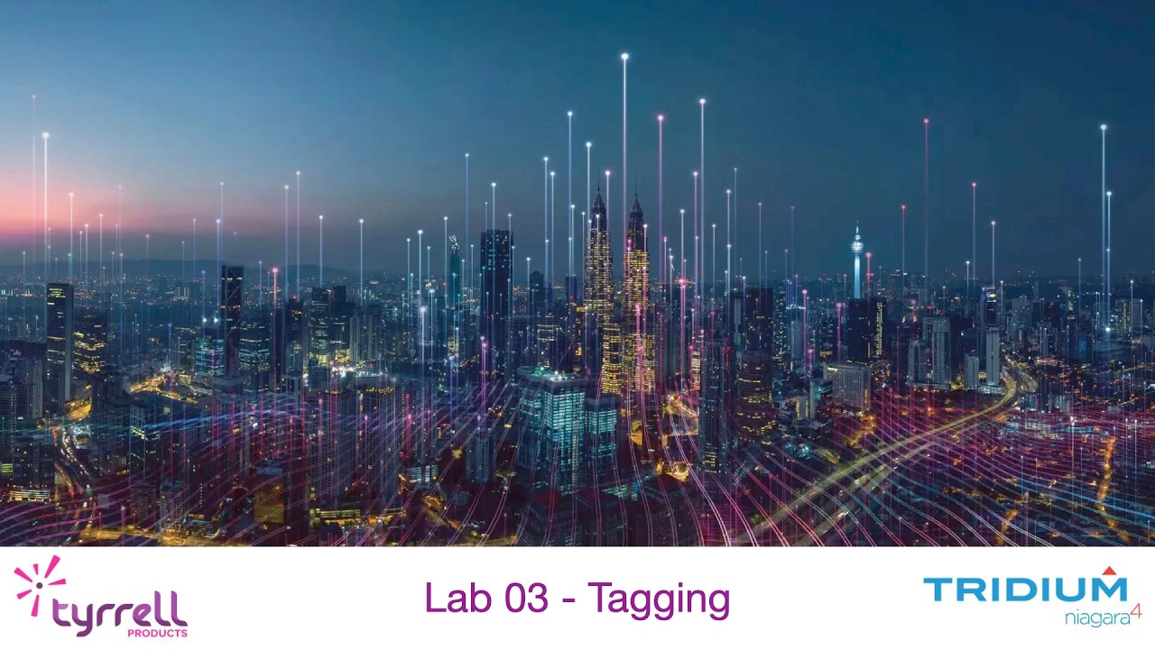 Lab 3 - How to tag in Tridium Niagara 4 ~ TBT