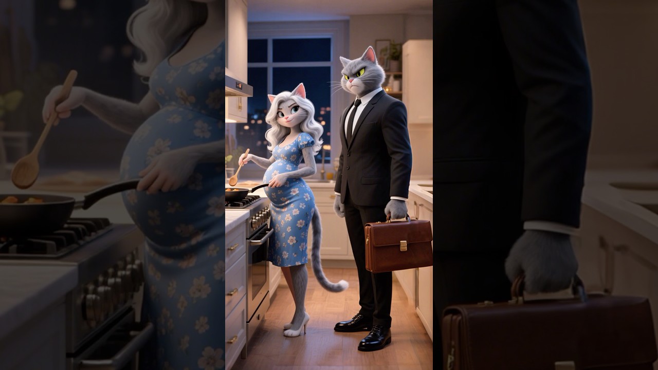 Gewalt als Mittel zur Probleml&ouml;sung f&uuml;hrt zu Einsamkeit. #catstory #trending #catshorts #kitten