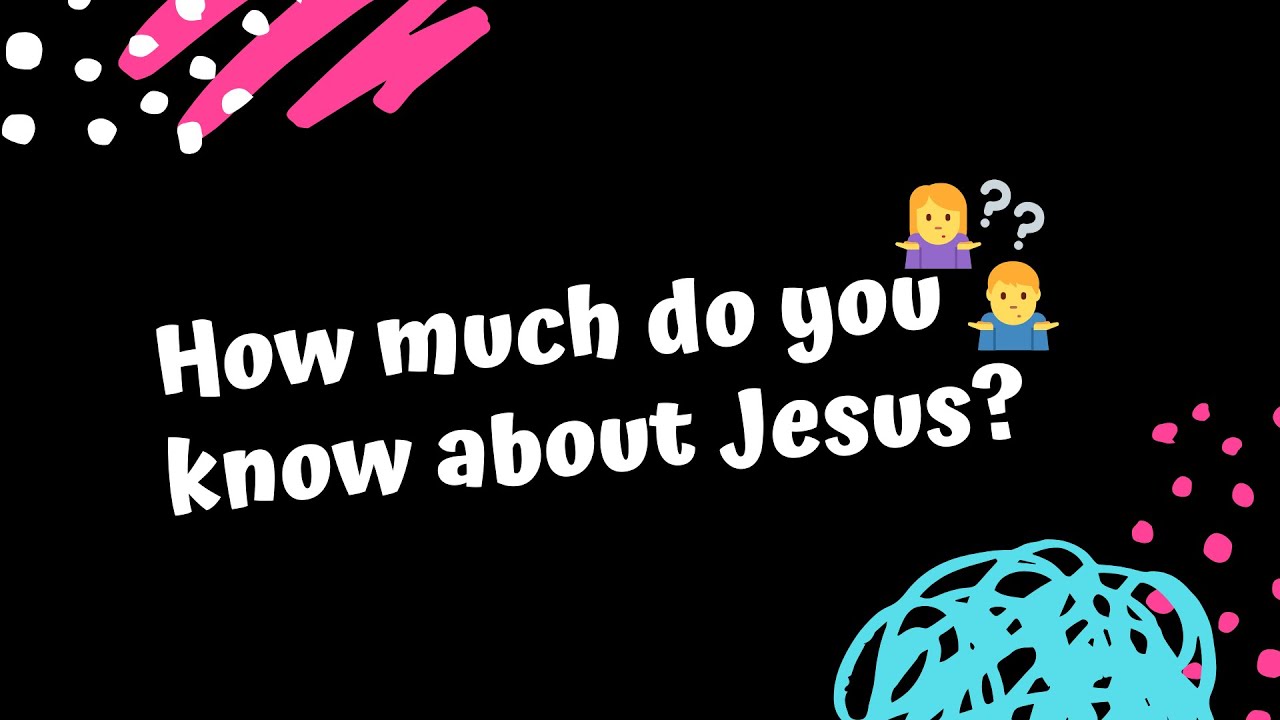 Bible trivia quiz on Jesus ✝ Quiz on Jesus