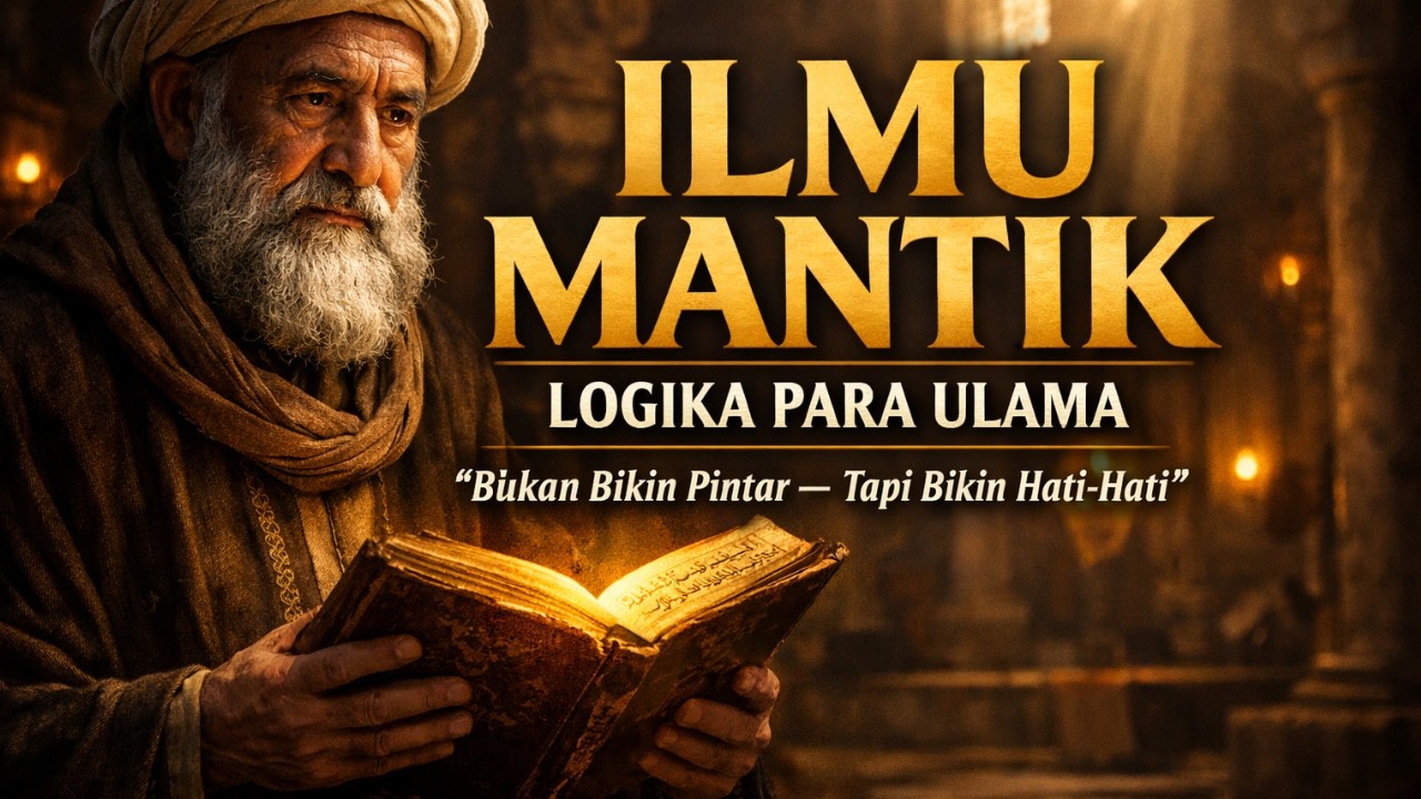 ILMU MANTIK—Logika yang Membentuk Cara Berpikir Ulama | Rahasia Akal Imam Ghazali & Ulama Pesantren