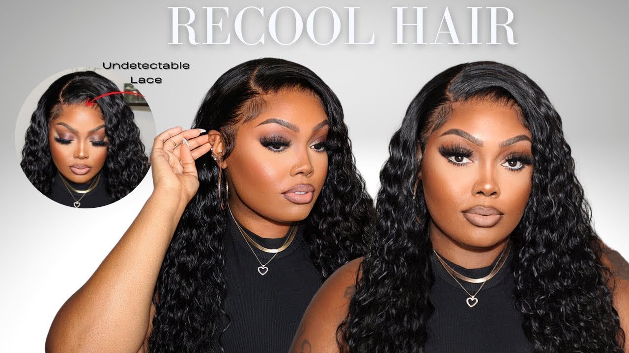 The Best Invisible HD Lace Water Wave Wig | Recool hair😍😍