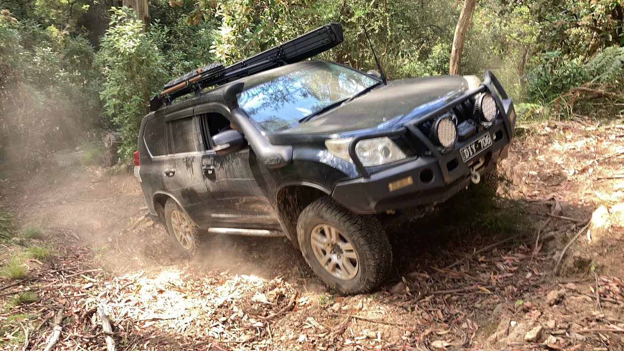 Hardest Steepest loosest dustiest 4x4 action in Wombat 