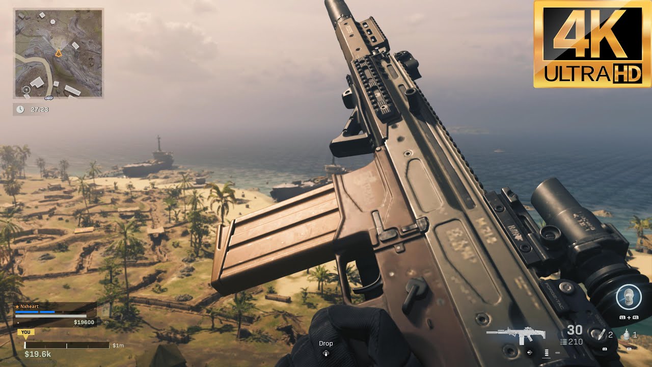Call of Duty Warzone Solo Win 23 Kill Scar Геймплей PS5 (без комментариев)