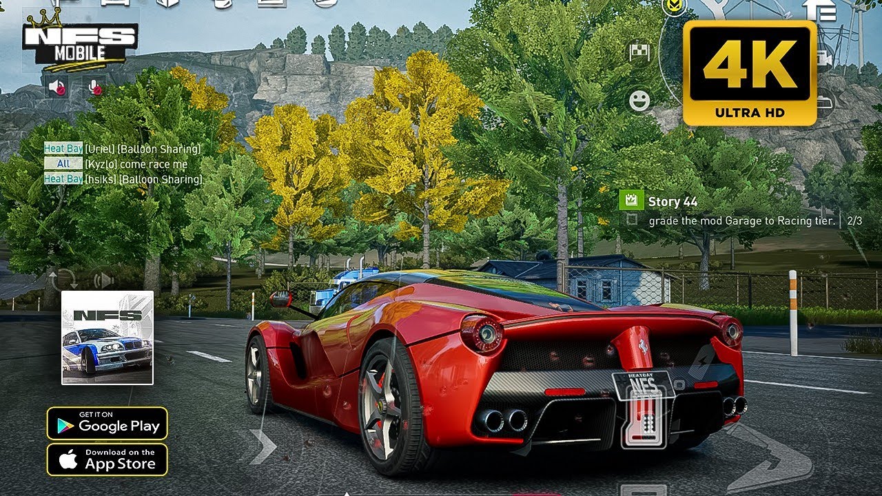 NEED FOR SPEED: MOBILE - LaFerrari || NFS Mobile Gameplay UltraGraphics 4K 60FPS (Download Link)