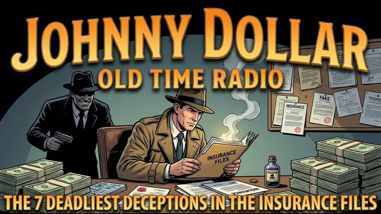 Johnny Dollar: The 7 Deadliest Deceptions in the Insurance Files | Old Time Radio