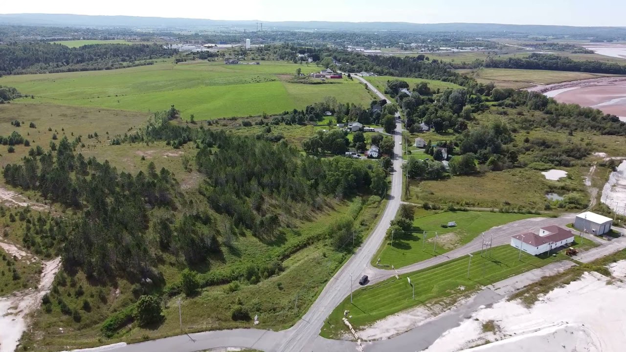 gypsum Mine in Windsor, Nova Scotia