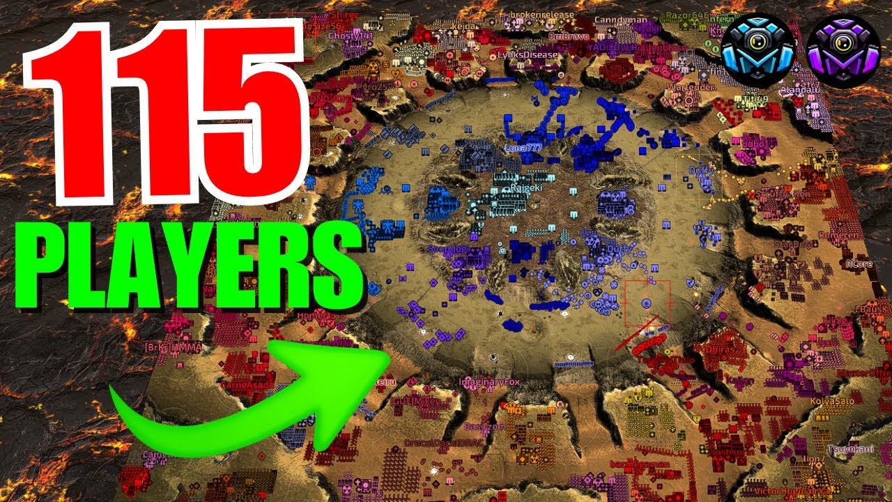 RTS WORLD RECORD King of the Hill | 115 Player Beyond All Reason