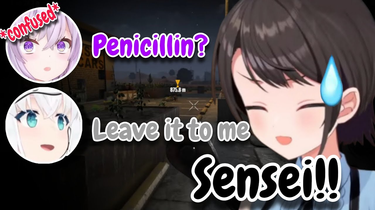 When Fubuki saves Subaru after her joke didn’t work on Okayu! [Holo7DTD]