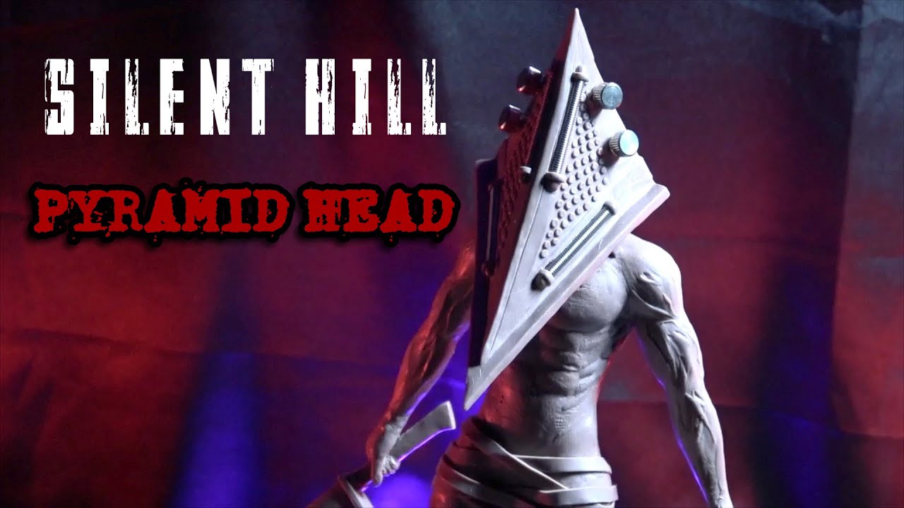 【サイレントヒル】レッドピラミッドシング/三角頭を粘土造形｜PYRAMID HEAD Clay Sculpture / SILENT HILL