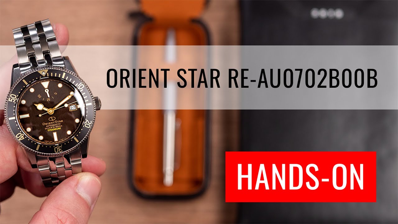 HANDS-ON: Orient Star Sports M42 Diver 1964 2nd Edition Automatic RE-AU0702B00B 60th Anniversary