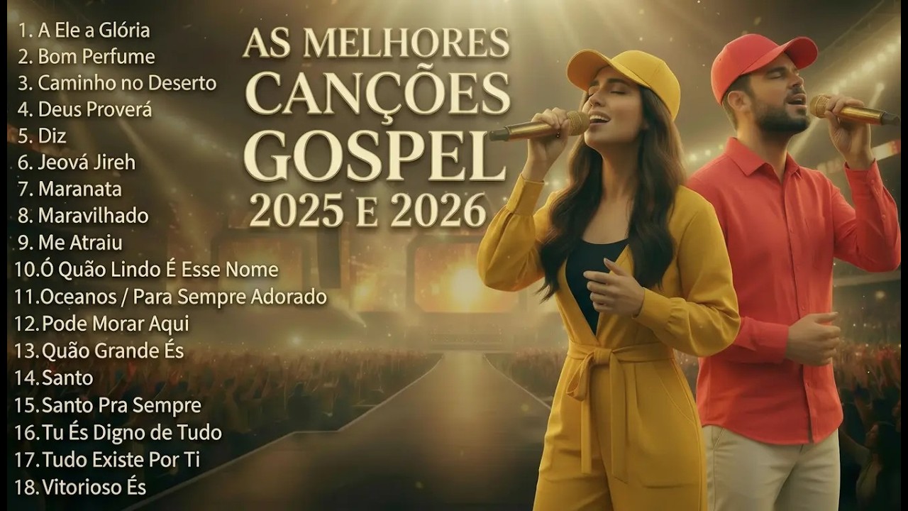 OS MELHORES LOUVORES E CANÇÕES GOSPEL QUE MARCARAM 2025 E IRA FICAR EM 2026 ESTILO WHORSHIP