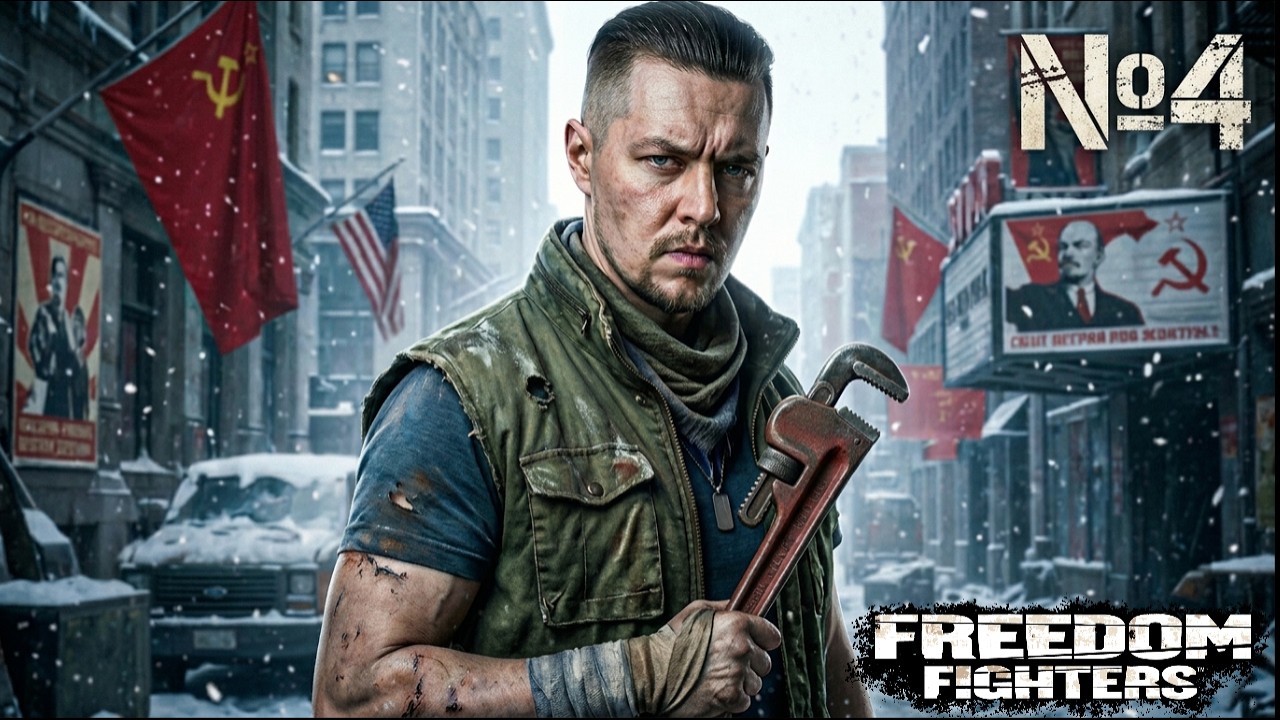 Призрак Свободы - Кристофер Стоун ► Freedom Fighters ► Стрим прохождение Фридом Файтерс #4