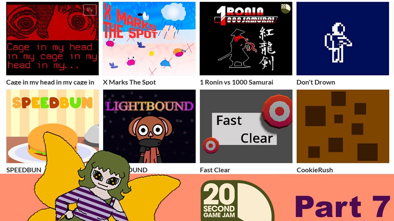 Playing games, that last only 20 seconds Part 7 #20secondgamejam