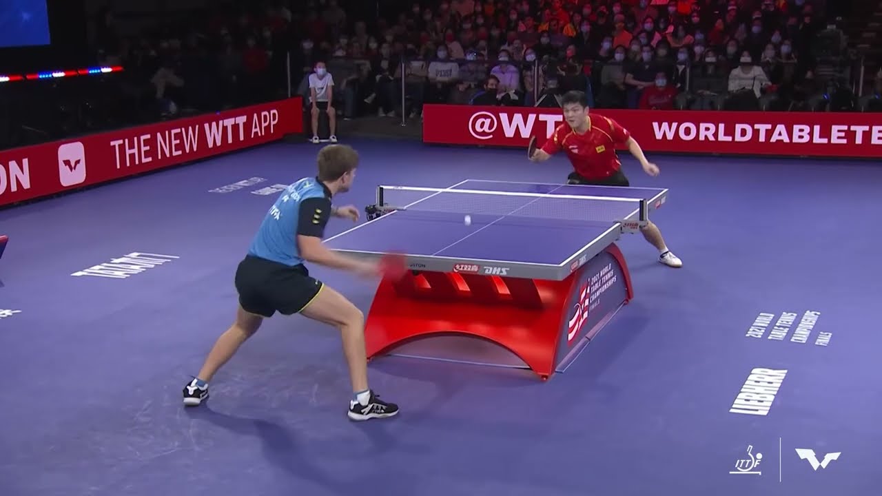 FAN Zhendong (CHN) vs MOREGARD Truls (SWE) Slow Motion