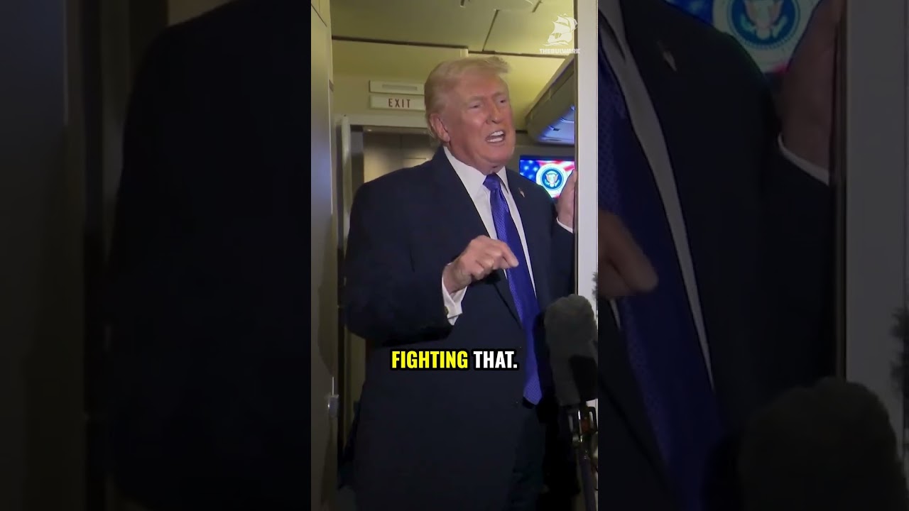Trump: &ldquo;I have nothing to hide. I've been exonerated. I have nothing to do with Jeffrey Epstein&hellip;I've