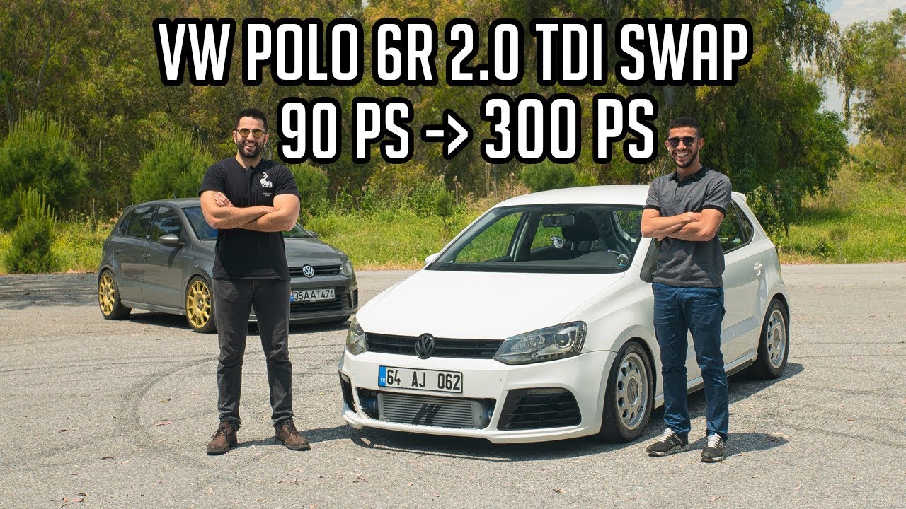 VW POLO 2.0 TDI Swap Stage 3 / 300 PS 500 NM / 100-200 Hızlı !