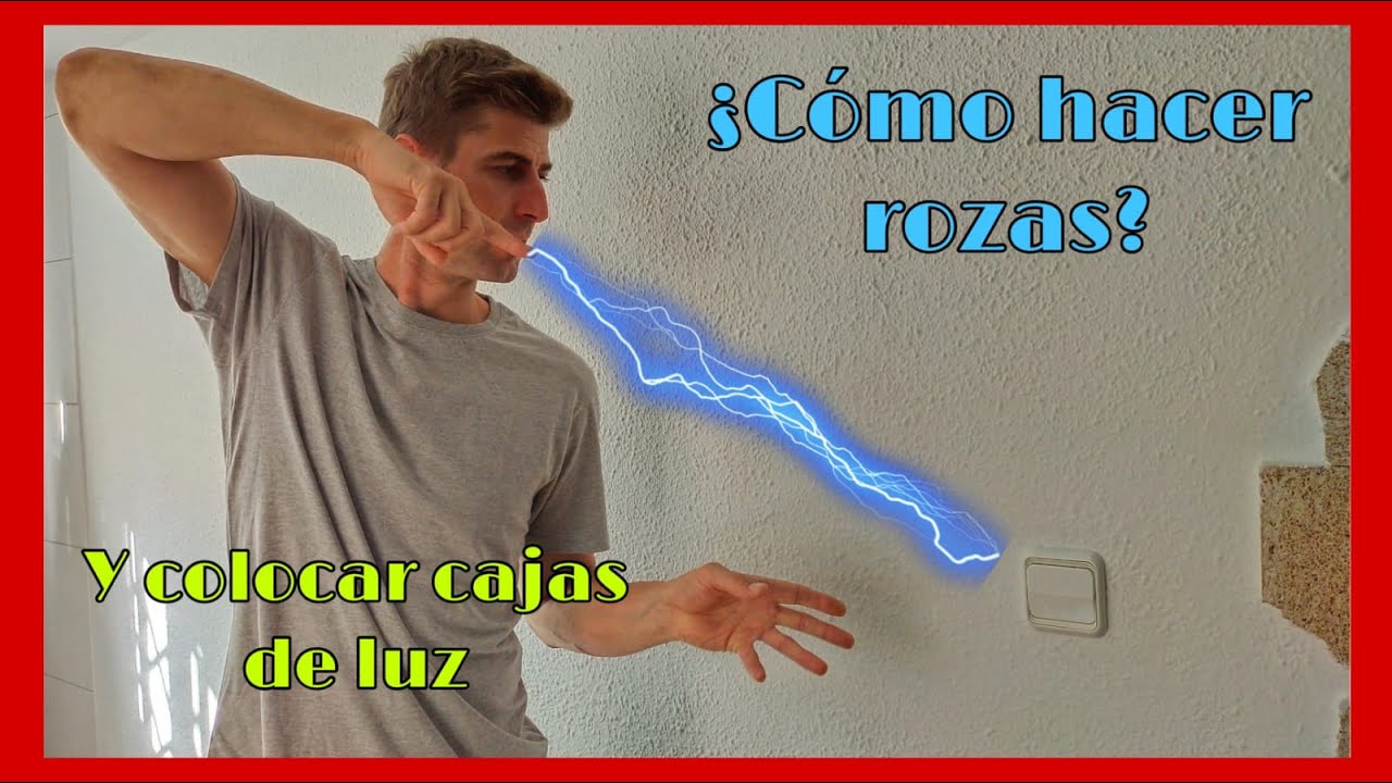 👉​👉​👉​Como hacer una ROZA en la pared. 3 METODOS DIFERENTES !!!