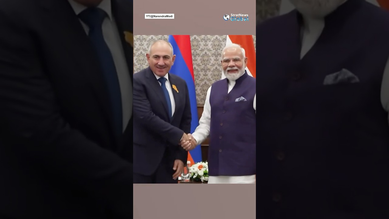 PM Modi holds meeting with Armenian PM Nikol Pashinyan | #shorts #modi #india #narendramodi