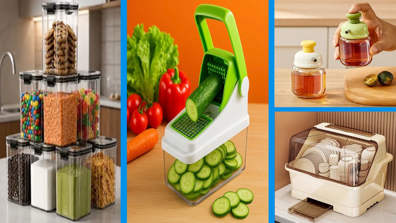 Amazon Unique Useful Space Saving Kitchen Organiser|Amazon Smart Kitchen Tools/Amazon Kitchen Racks