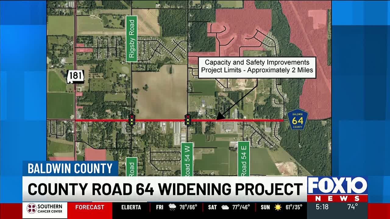 County Road 64 widening project back on track