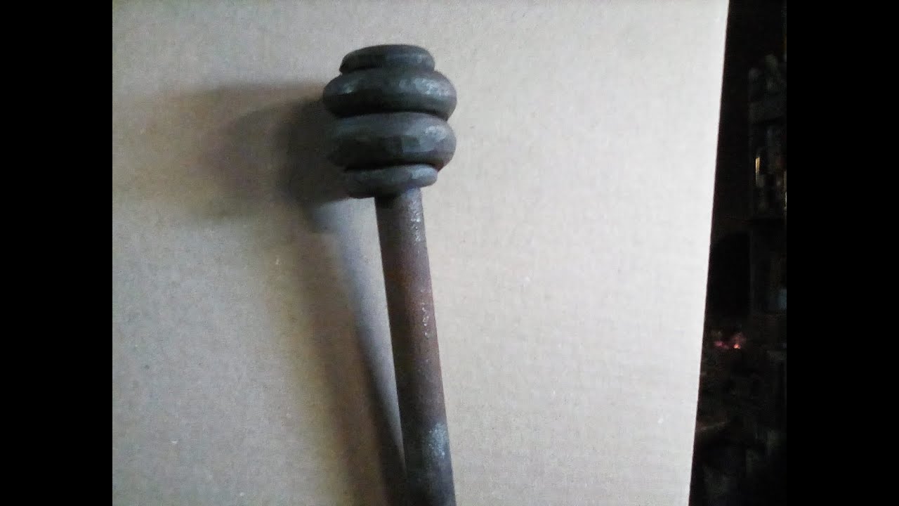 A Blacksmith's Dictionary , Honeydipper finial, Terminal Mace