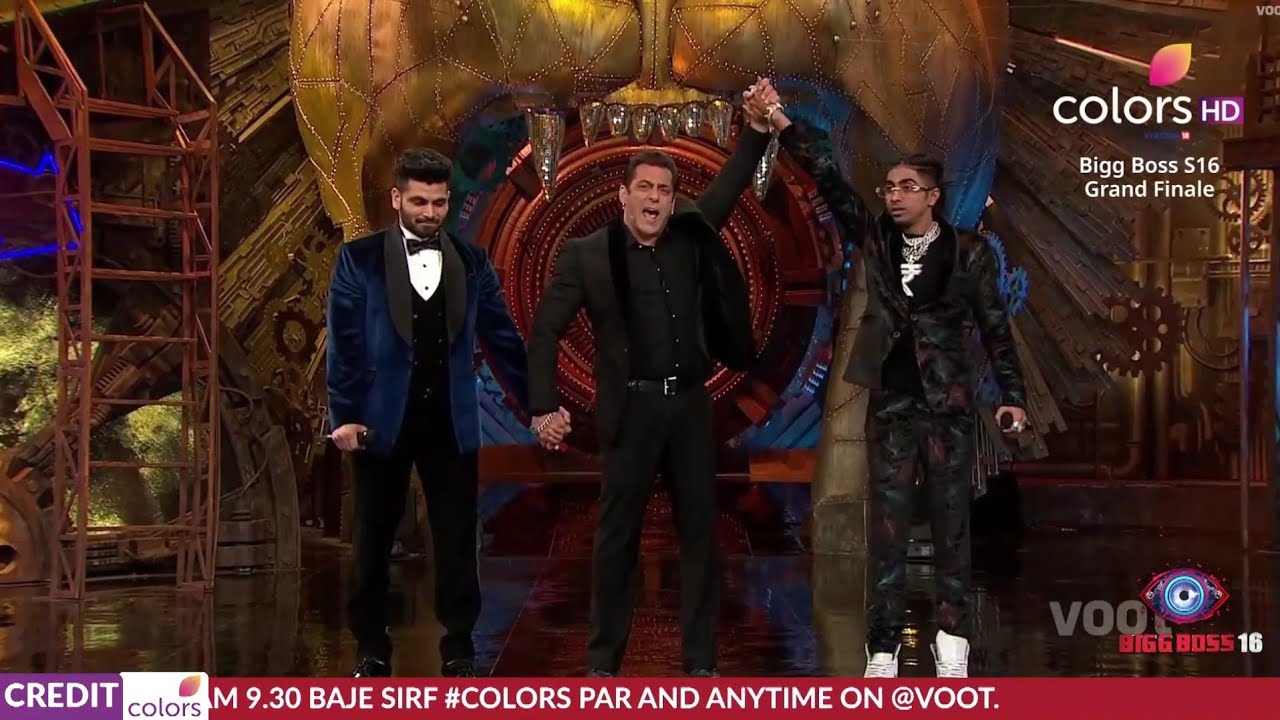 Bigg Boss 16 winner: Mc Stan 🔥😈|Biggboss16 finale| Biggboss16 winning moment|#biggboss16