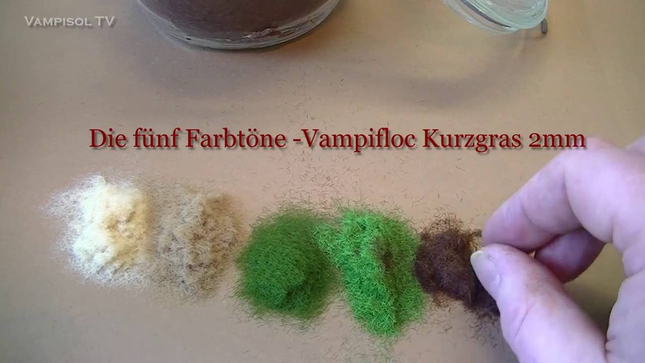 Elektrostatische Begrasung mit Vampifloc und Vampiglu Teil 1- Grundlagen