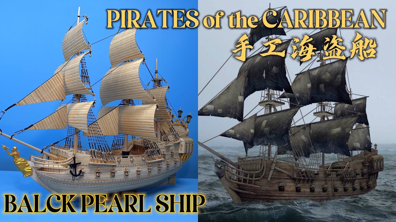 Chinese Craftsman Takes 20 Days to Build the Black Pearl from Pirates of the Caribbean by Hand.