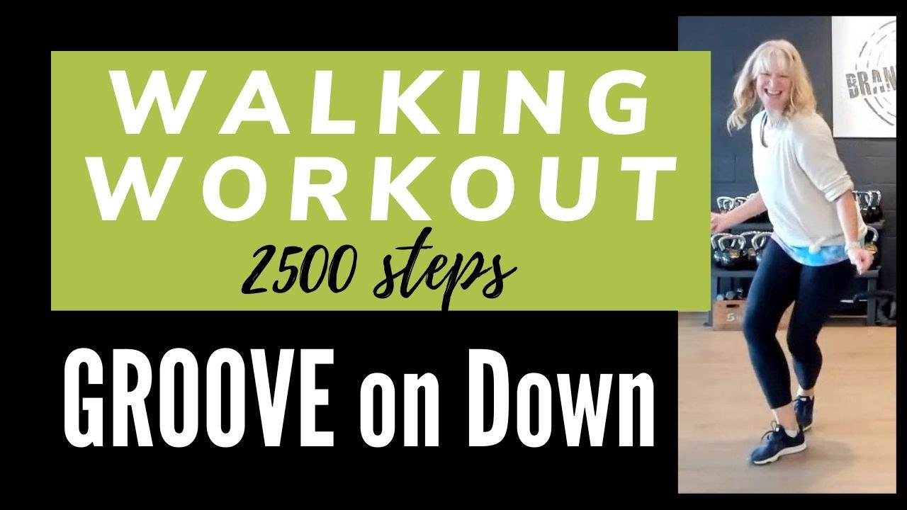 GROOVE on Down Walking Workout | Fun low impact exercise to music, no talking