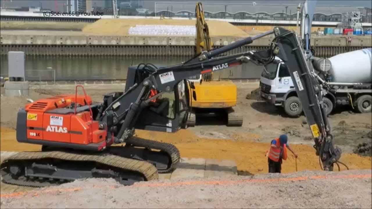 Bagger ATLAS 190LC mit verstellbarer Kabine - Soeren66