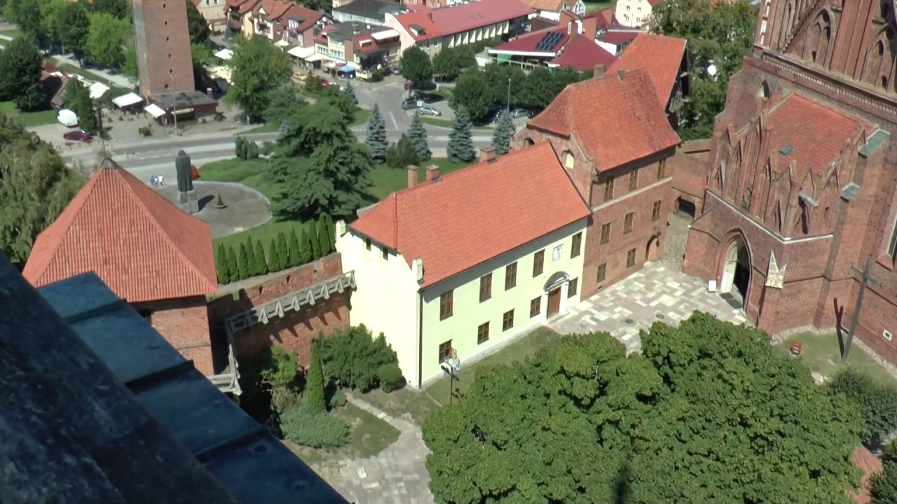 Frombork. Wieża Radziejowskiego na Wzg&oacute;rzu Katedralnym.