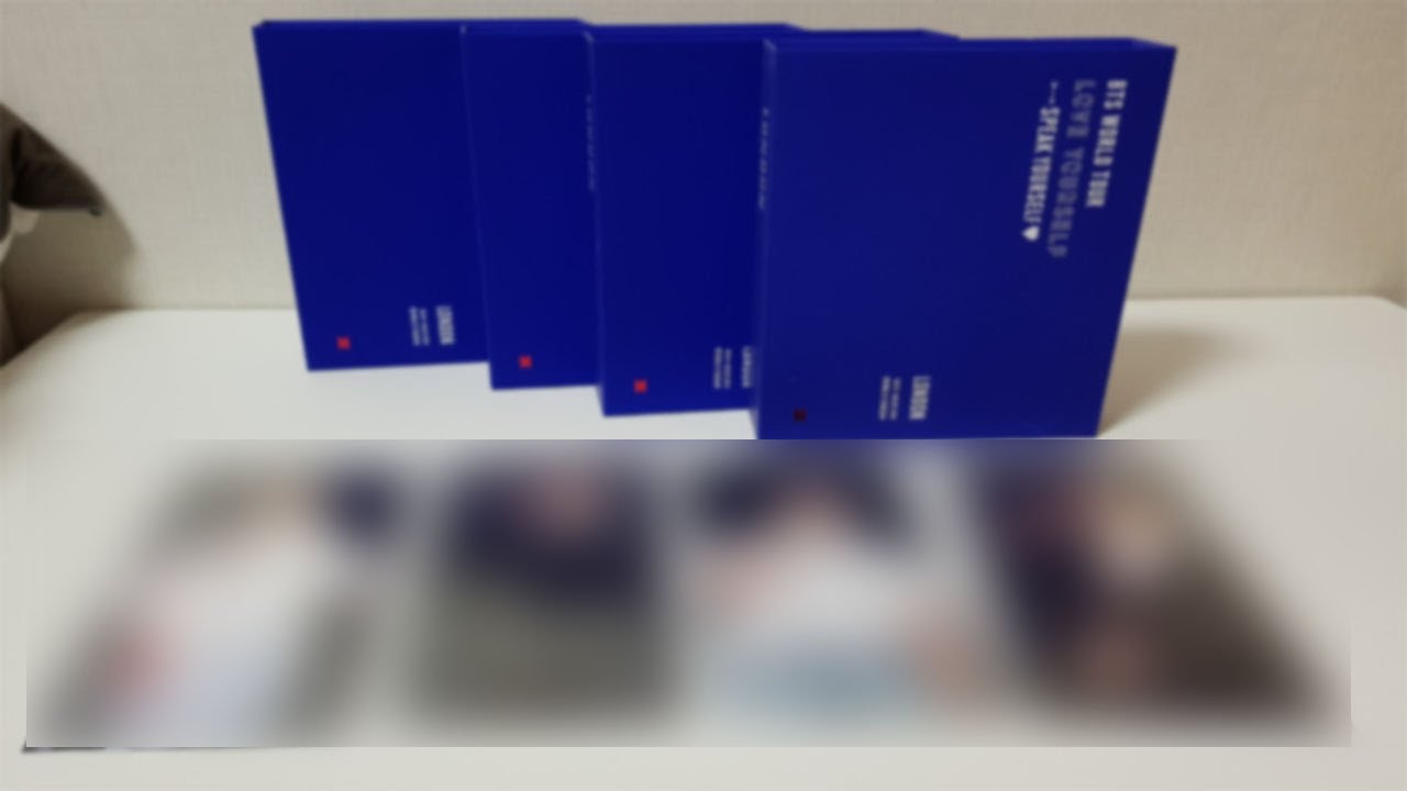 방탄소년단 스픽콘 런던 DVD 언박싱💜 BTS WORLD TOUR 'LOVE YOURSELF:SPEAK YOURSELF' LONDON DVD UNBOXING💜
