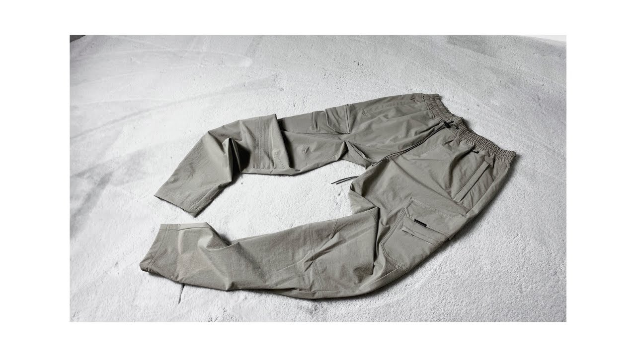 REPRESENT CLOTHING | 247 ZIP PANT x TAUPE | VISUAL REVIEW.
