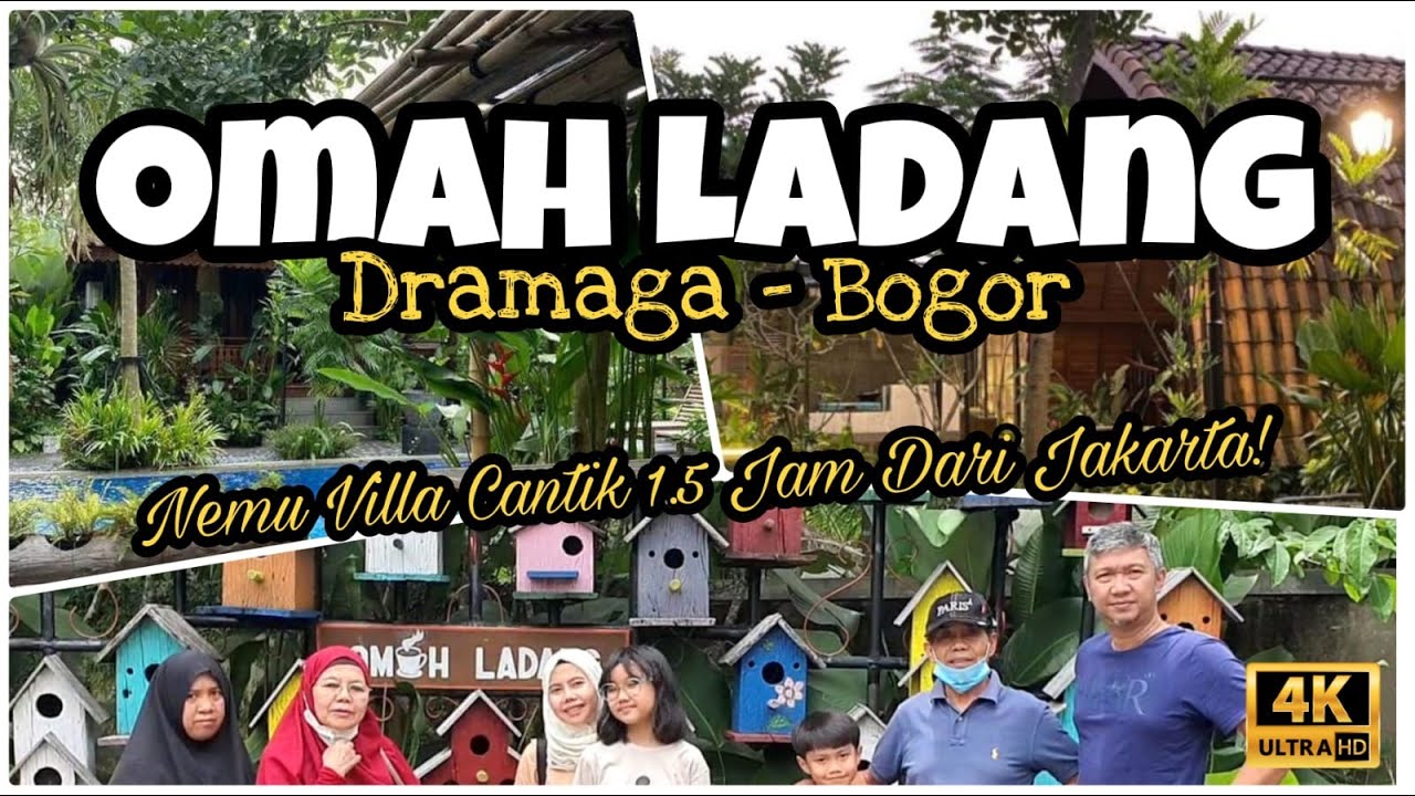 Staycation di Omah Ladang Bogor | Nemu Villa Cantik Lokasinya 1.5 Jam Dari Jakarta | Family Getaway