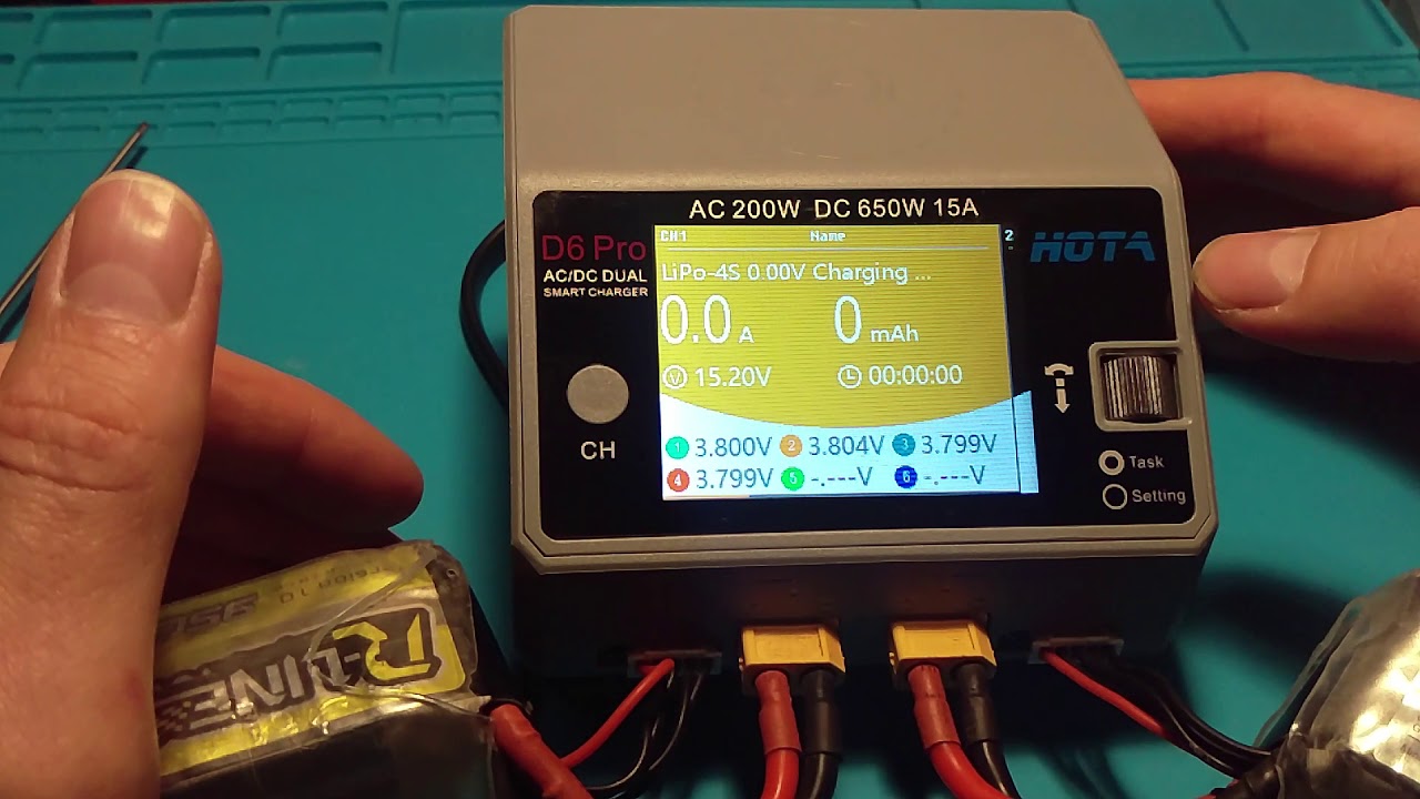 HOTA D6 Pro duo Lipo charger Hands on & quick test