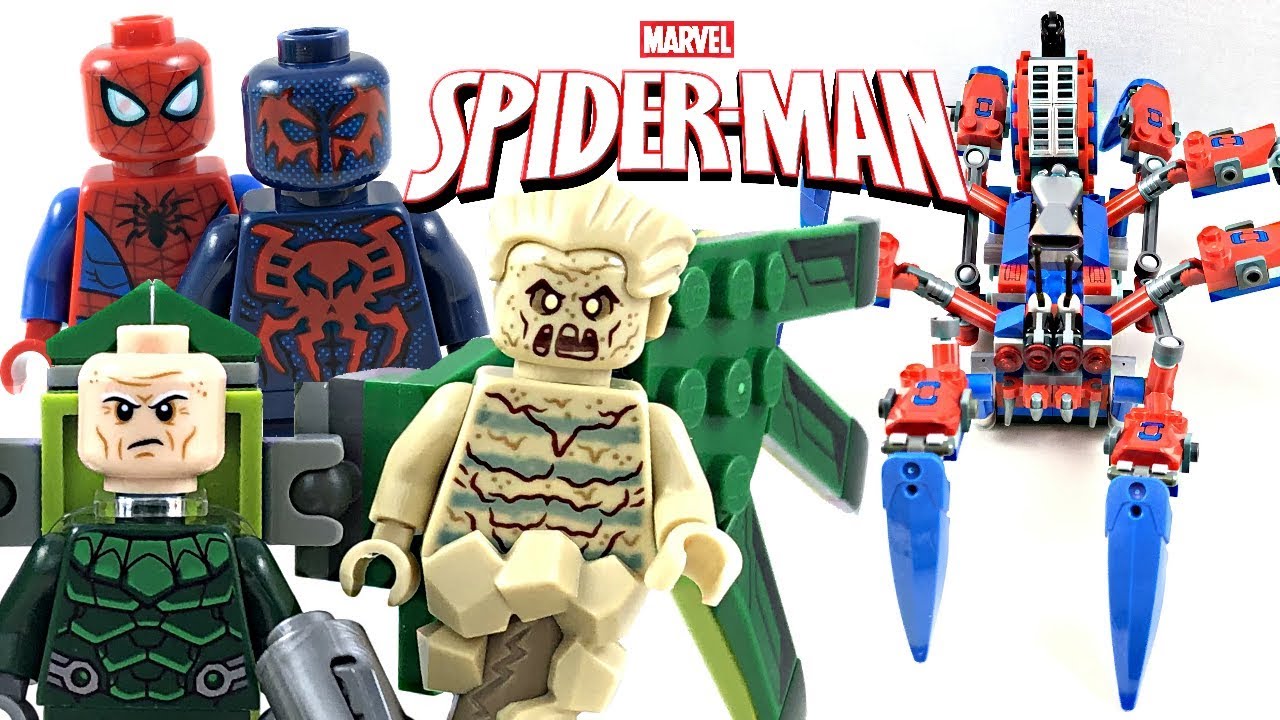LEGO Spider-Man Spider Crawler review! 2019 set 76114!