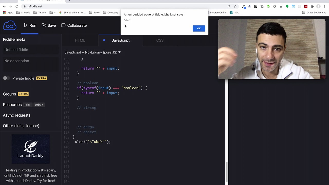 Javascript - Վարժություն (json stringify, recursion)