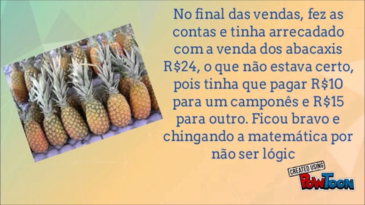 Malba Tahan - O problema dos Abacaxis