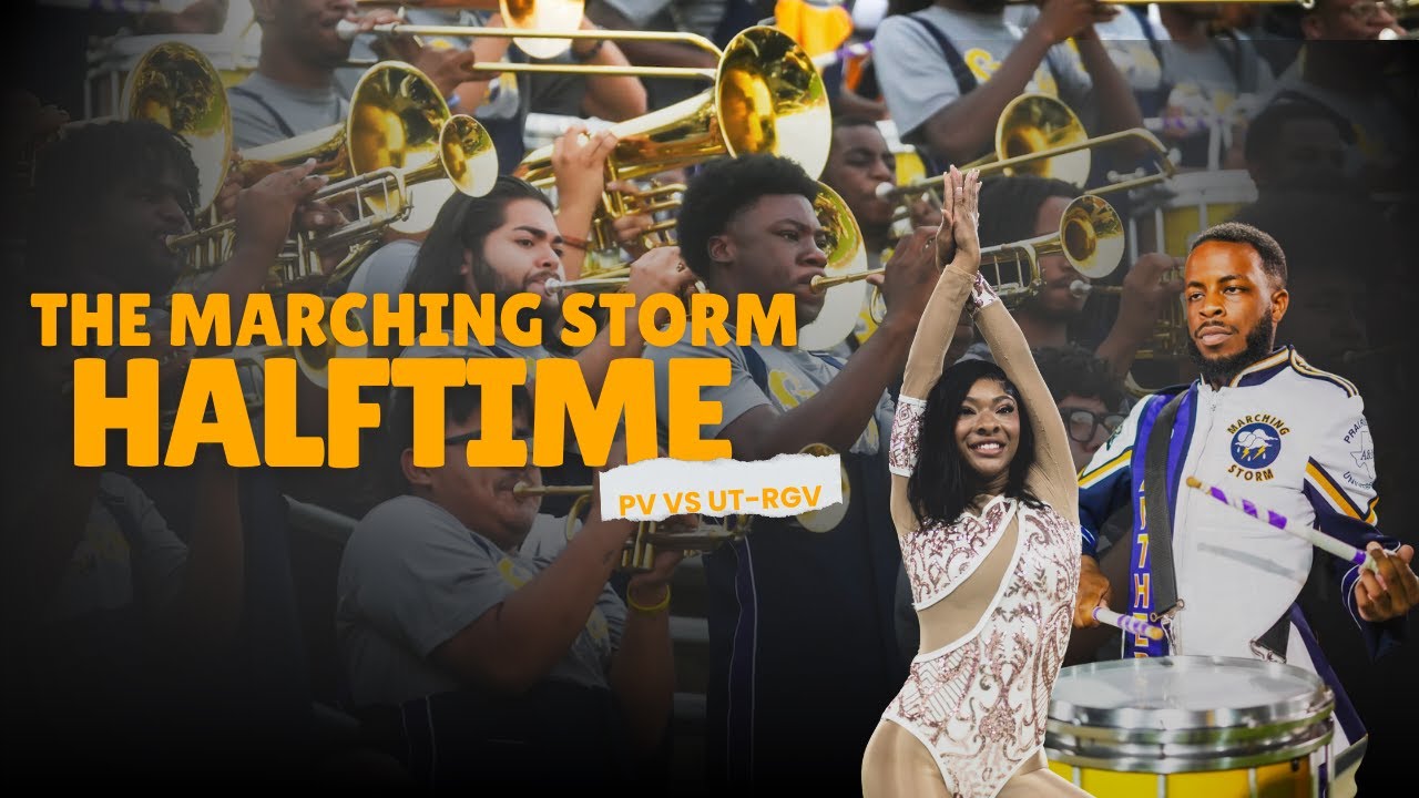 Marching Storm Halftime - PV vs UTRGV | PVAMU Marching Storm | 2025