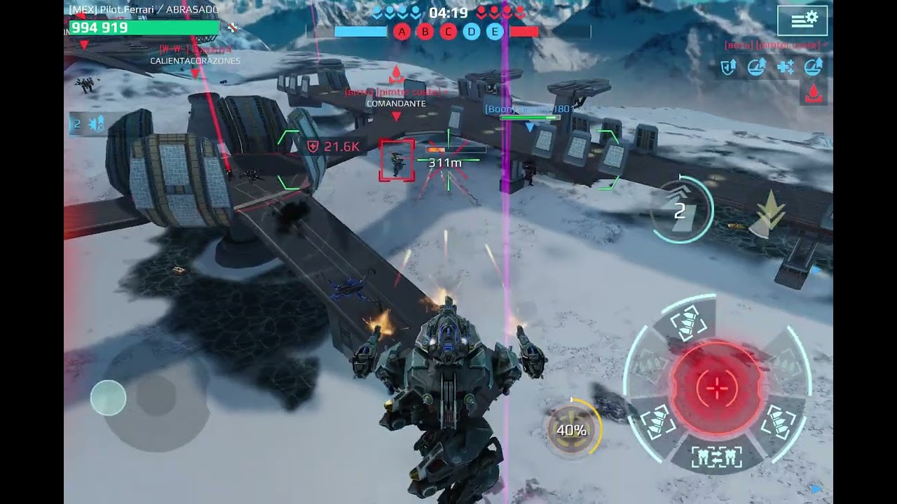 De regreso a jugar war robots nueva actualizacion 