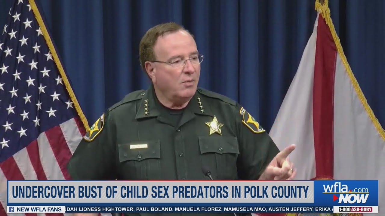 Undercover sting catches 17 suspected of being child predators