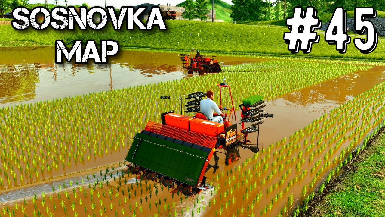 Farming Simulator 25 Карта Сосновка Таймлапс Эпизод #45 Мегаферма fs25 геймплей