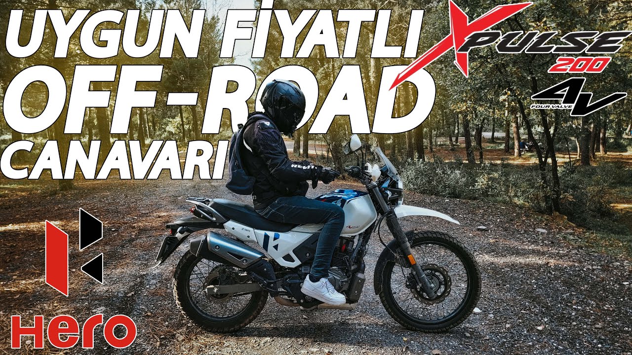 HERO XPULSE 200 4V İNCELEME | OFF ROAD YAPARKEN ORMANDA KAYBOLDUM | Bİ TURLAYALIM