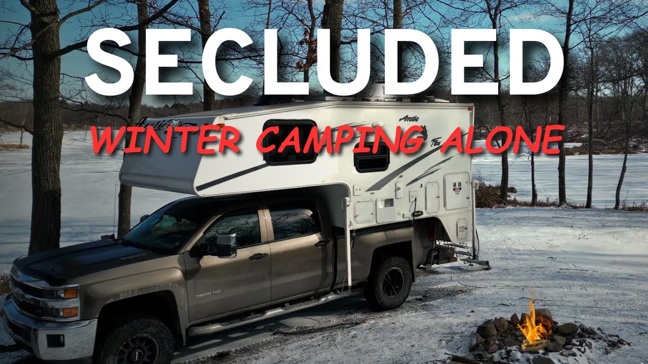This Is Why I Like Winter Camping, The Forests are Empty.