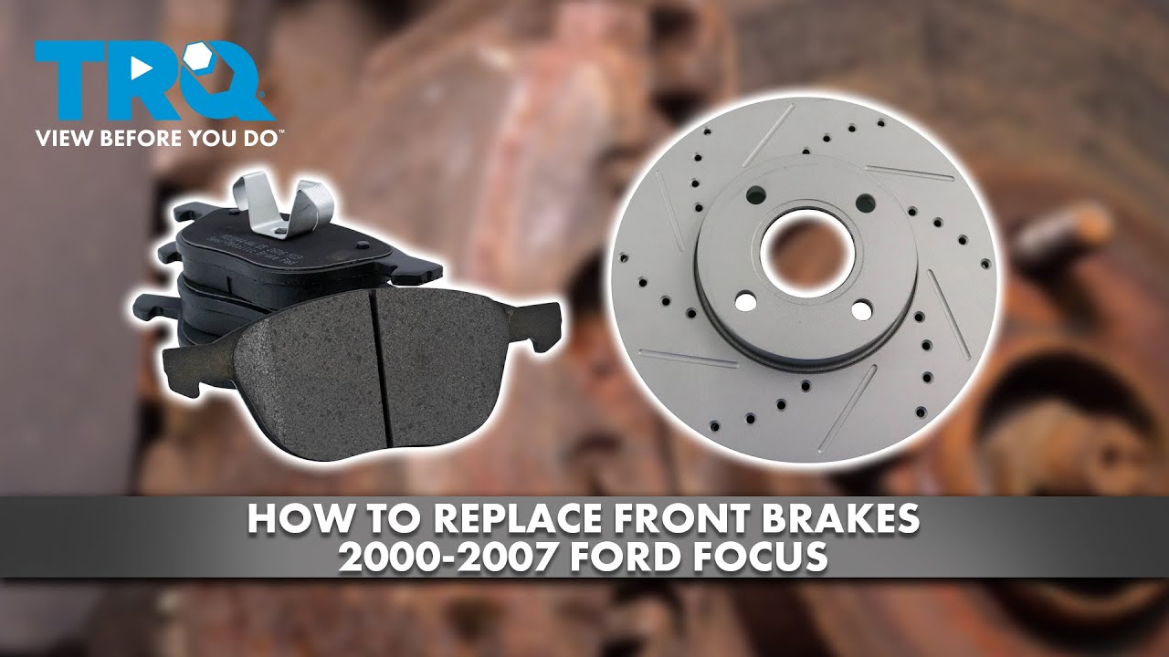 Как заменить передние тормоза Ford Focus 2000-2007