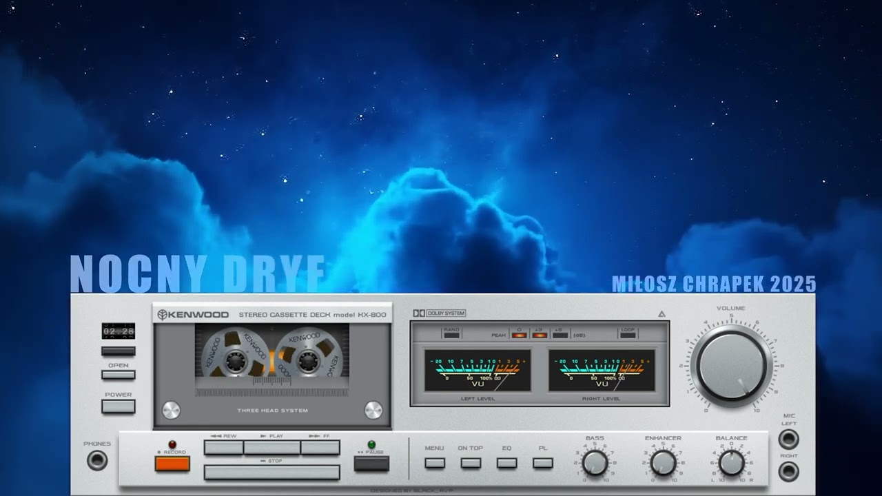 Miłosz Chrapek - NOCNY DRYF [ muzyka elektroniczna - brzmienie lat 80-tych ]